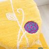 OKA Etoph Toilet Seat Cover, Drenimo Type, Yellow (Suitable for Washlet, Heated, O-shaped, U-shaped, Thick, Washable, Stylish, Nordic Design)
