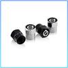 4PCS Car Wheel Tire Valve Stem Caps Airtight Cover For Volvo Rdesign XC90 S60 XC60 V70 S80 S40 V50 V40 V60 C30 S70