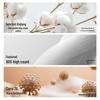 220g 95% Cotton Women's Autumn Warm Set: Antibacterial Round Neck Base Layer & Trousers.