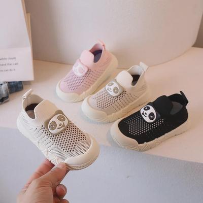Atmungsaktive Slip-On-Sportschuhe für Kinder im Kindergarten - Freizeit-Sneaker aus weichem Mesh für Jungen und Mädchen für Frühling und Sommer