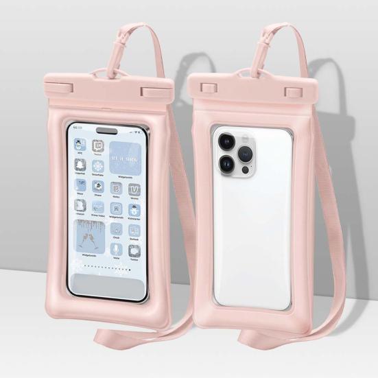 Waterproof Cell Phone Pouch Underwater Bag Case Lanyard Cell Phone Dry Water Proof Beach Swimming Kayaking