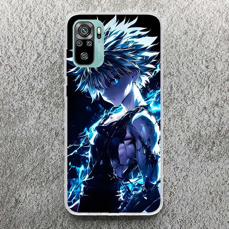 Huner X-Hunters Killua Soft Case for Xiaomi Redmi Note 10 9 9S 8 Pro 7 9T 5 Phone Shell Mi 11T 12T 10T 12 11 Lite 6X A3 Cover