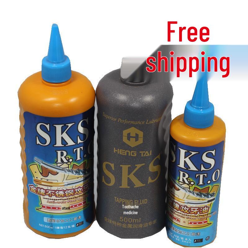 Japan SKS Rostfritt Stål Gängolja & Pasta - Finns i Storlekarna 500ML och 200ML.