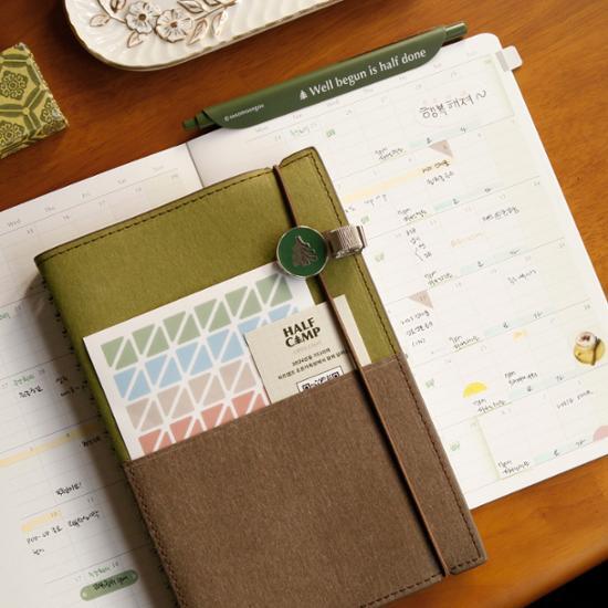 Small stationery half diary 2024 package 3 types, choose 1, a popular phrase in Korea