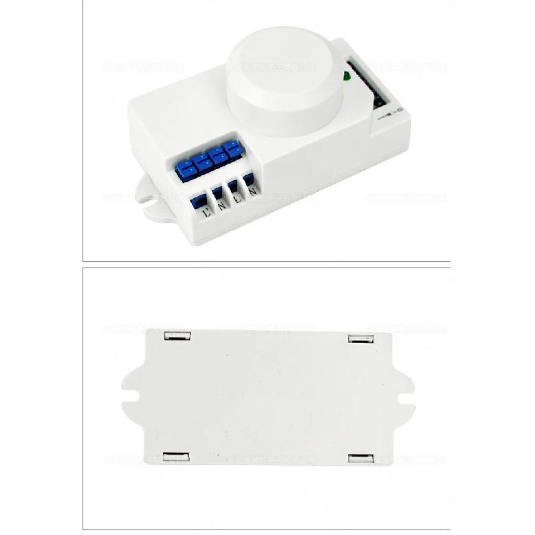 12v-24v 360 degree Microwave Sensor Light Switch Induction Microwave Motion Sensor  Dry contact output