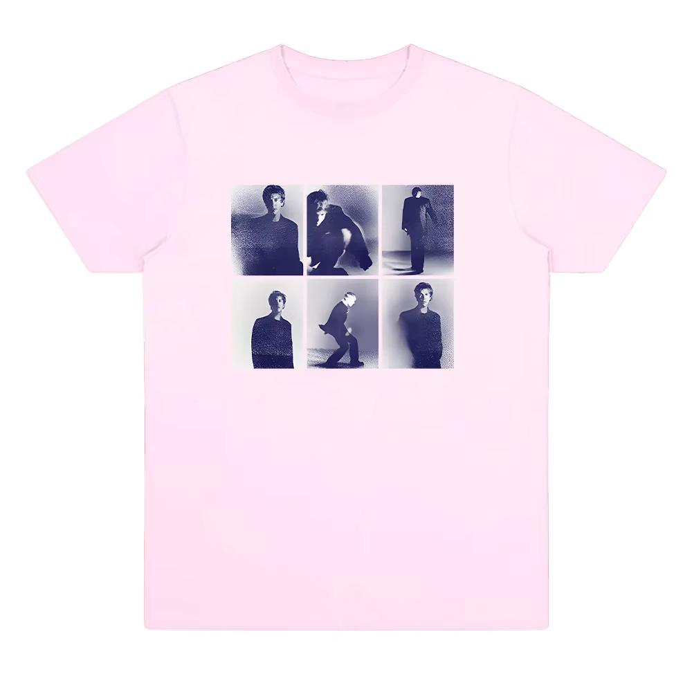 2026 Tom Odell Blue Slides Tee Summer Cotton Breathable Short Sleeve Women Men High Street Retro Casual Streetwear Ins