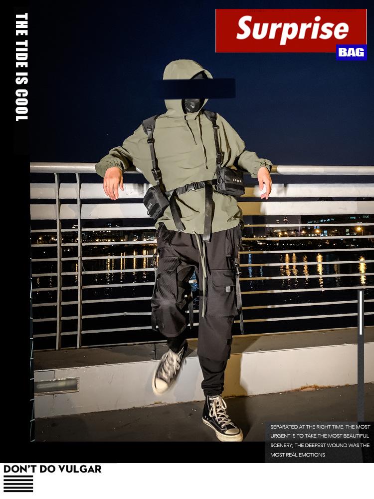 Stilvolle Ins Dark Tech Multifunktionale Militärische Taktische Weste Tasche