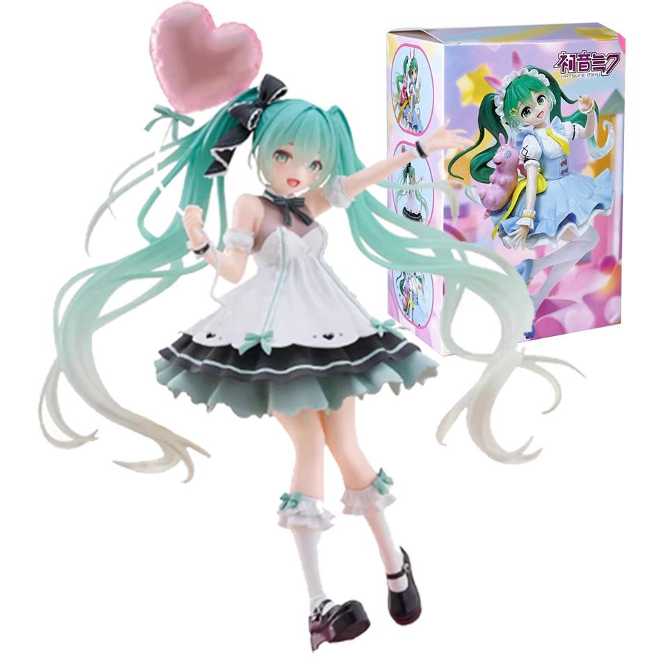 Hatsune Original Miku Birthday Party Amp Figure Ver. Anime Action Model Collectible Toys Gift For Kids Adults Children's Birthday Gift Holiday Present