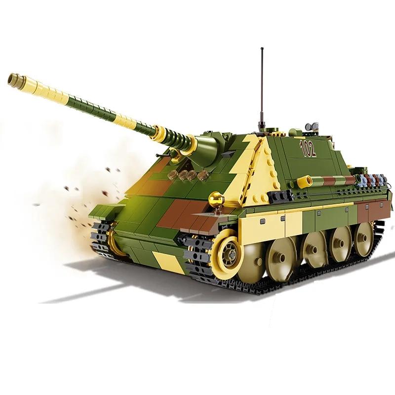 

Мировая война 2 Вторая мировая война Военный Классический Истребитель танков Модель Строительные блоки Кирпичи Новогодний День рождения Рождественский подарок для Детей Мальчиков Взрослых No Box