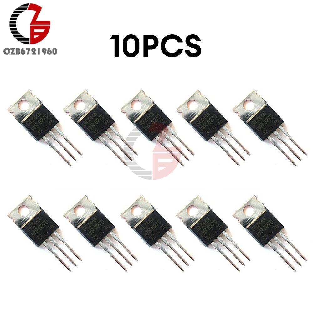 

10PCS/LOT IRFZ44N TO220 IRFZ44NPBF TO-220 IRFZ44 FZ44N IC Transistor Electronic Kits