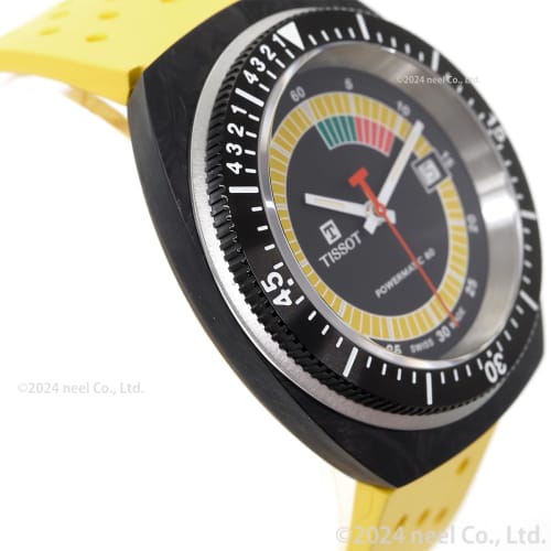 Tissot Men's Watch, Sideral Rubber Strap, Black Dial, Officially Imported, T1454079705700