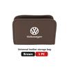 Valve Stems Caps Car Leather Bag Portable Auto Storage Organizer Trash Bin For Volkswagen VW Golf 4 5 6 7 Polo Jetta Sagitar Mag zd5