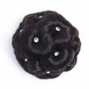 1 Pieza Pinza de Agarre de Nueve Flores Tachonada con Diamantes Set de Peluca con Peine de Inserción de Diamante Pinza de Garra Decoración para el Cabello