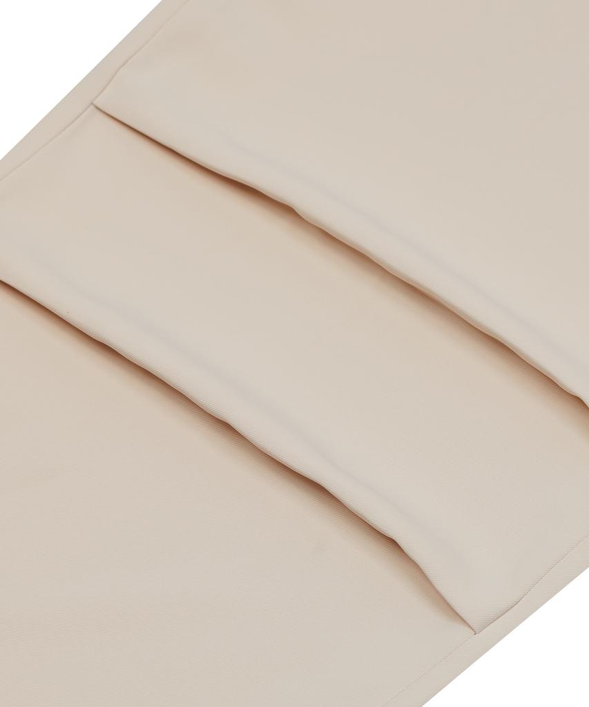 IRONYPORNO WHITELINE 86-Iro269 Monotone Parachute Wide Pants Ivory