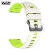 22mm Rubber Strap For Xiaomi watch 5/2 Pro/color 2/S1/2/3/ S4 Sport Mi Watch Bands For HUAWEI/Garmin WATCH Replace Soft Bracelet