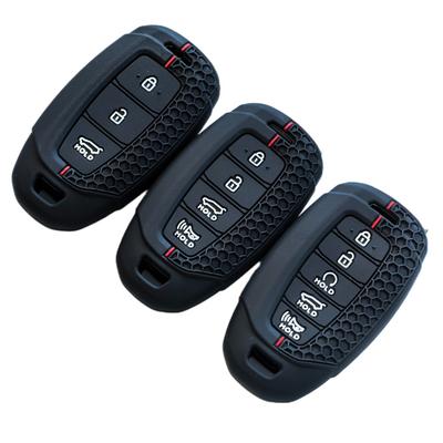 Silicone Car Remote Key Case Cover for Hyundai Palisade Limited 2020 Palisade SEL 2026 Elantra Sel Elantra Santa Fe Veloster