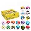 12PCS/set Toys Elf 2-3cm Anime Action 7Cm Pokeball Figures Toy Model Pikachu Dolls Children Christmas Gift