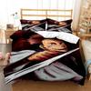 Jujutsu Kaisen Digital Print Polyester Bedding Set Duvet Cover For Boys Teens Anime Bed Sheets
