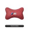 1xCar Seat Neck Pillow Headrest Lumbar Waist Support Cushion Keychain For BMW X1 X2 X3 X5 X4 X6 X7 iX3 F20 F10 F07 E70 E46 SU5