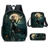 The Nightmare Before Christmas School Bags Men'S And Women'S Backpacks