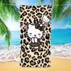 Sanrio Hello Kitty & Dear Daniel Cute Beach Towel | Super Soft Quick Dry Microfiber Towel | Kawaii Anime Design for Christmas, B