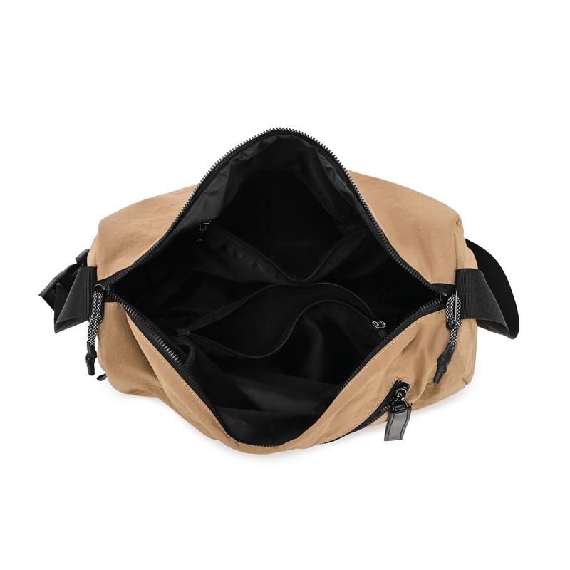 Large Capacity Crossbody Bag Commuter Lightweight Nylon Shoulder Bag
