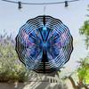 10 Inch Hanging Wind Spinner with 360 Degree Hook for Balcony Garden Decor Spring Summer Outdoor DecorationMetal Wind Chimes for Home Decor