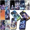 Gan Yu GanYu Genshins Impacts Keqing telefono dėklas, skirtas Motorola Moto G86 G14 G35 G34 G45 G55 G67 G75 G85 G24 G15 G54 G57 Power