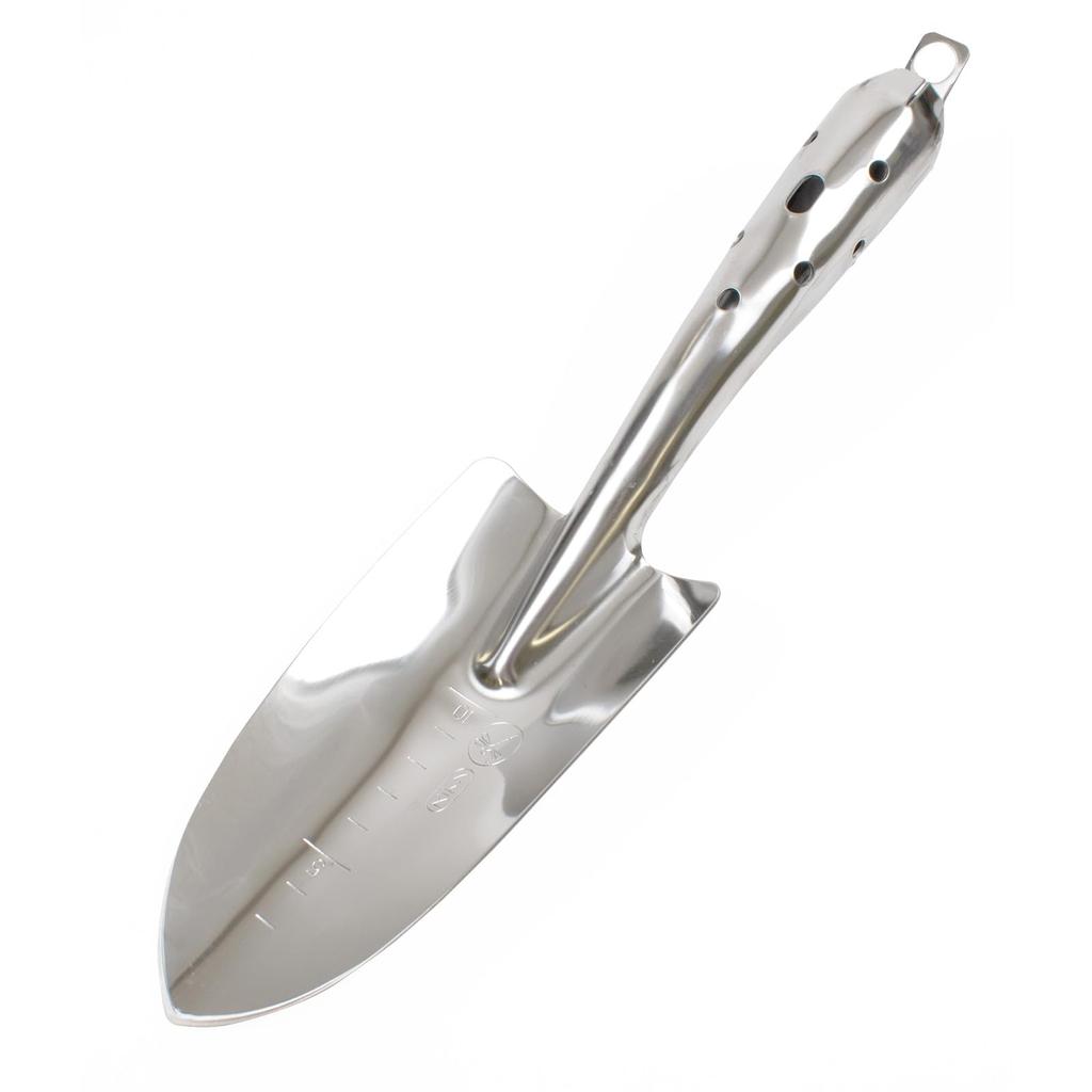 Stainless steel transplant trowel with easy to and Perfect for and digging reinforcement, rust-resistant, clean, durable, sturdy. gardening,