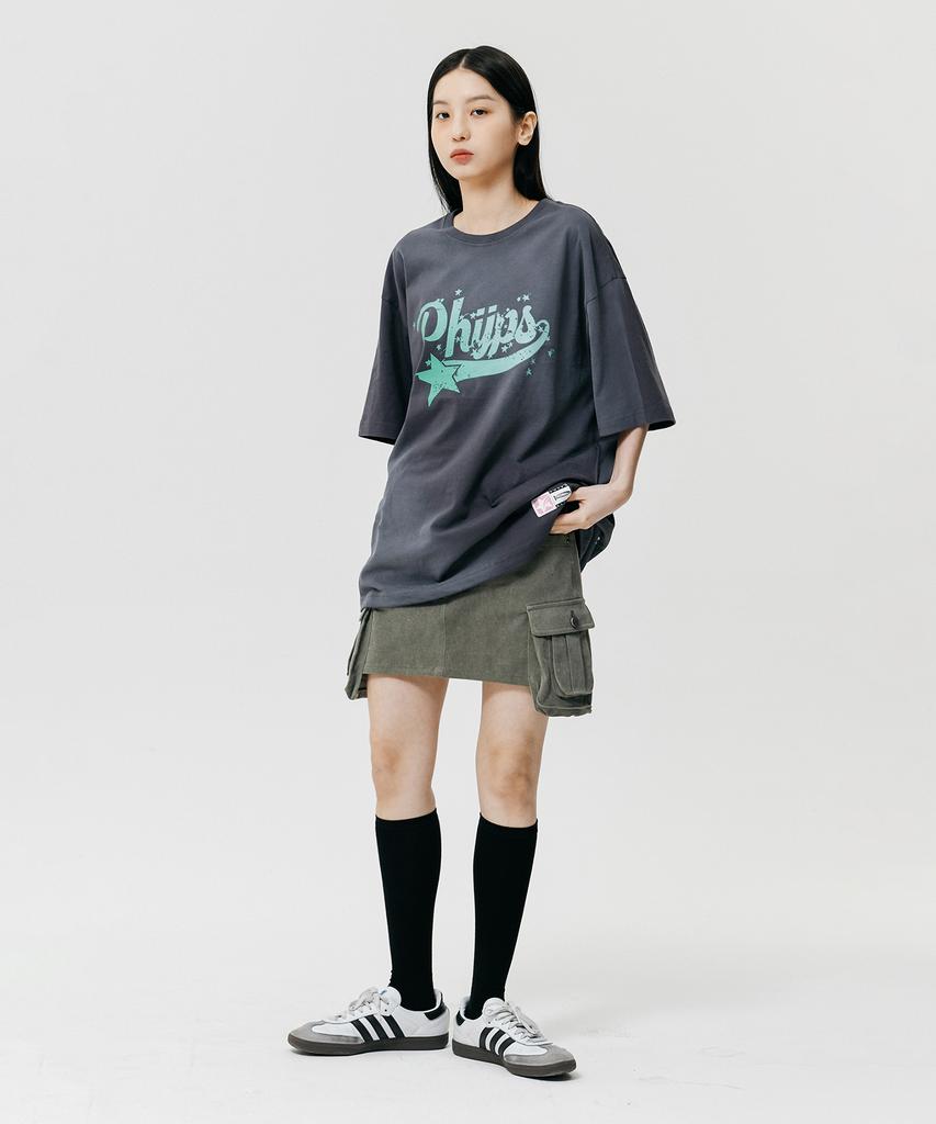 PHYSICAL DEPARTMENT Scatter Star Ss Charcoal / Green