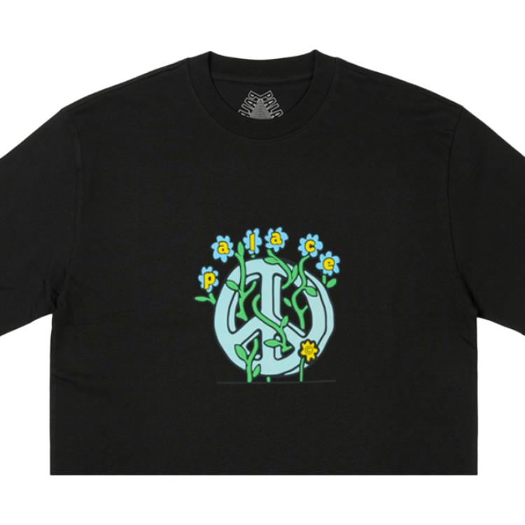 Palace Grower T-Shirt Black Unisex Tops P26TS085