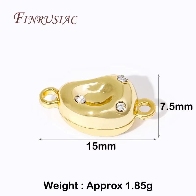 Baroque Beads 18K Gold Plated Spacer Beads,Bracelets Beads Accessories,Separators For Beads,DIY Pearl Necklace Jewelry Making