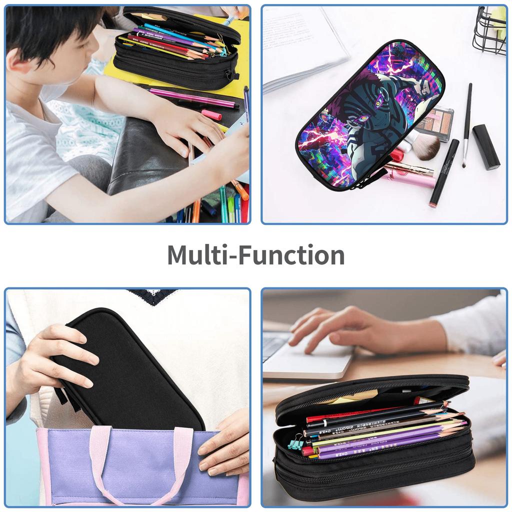 Custom Demon Slayer Large Capacity Bags for Child shounen manga Handheld Study Bag for Boys Gilrs Kids