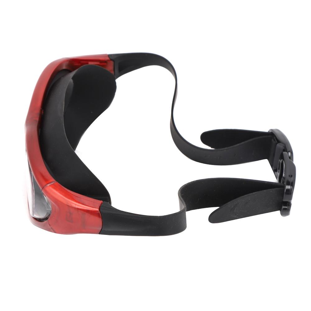 Adults No Electroplating Swimming Surfing Glasses Gliding Sailboat Drifting Sports Swim GogglesRed Free Size