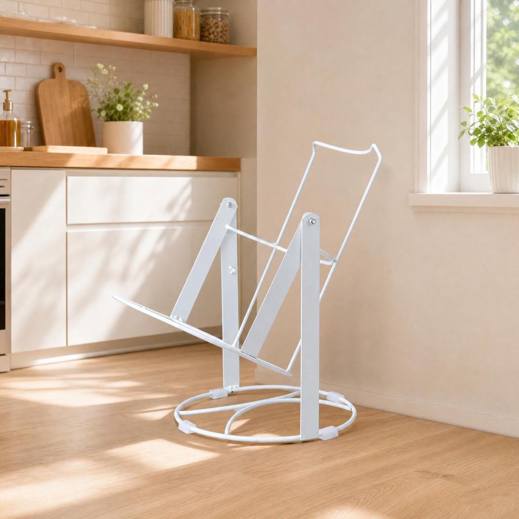Water Dispenser Support Stand with Rotating Cradle Stable Inverted Bottled Holder