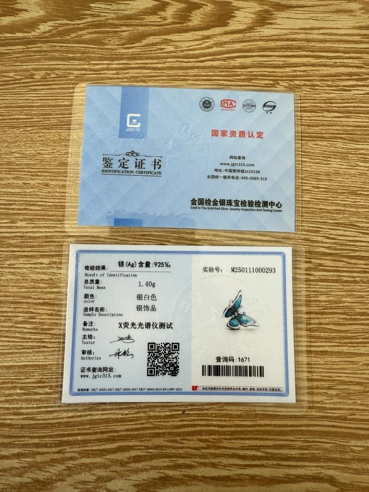 Crystal Blue Butterfly,Moon Bead Crab,Dragonfly Pendant 925 Silver European Original Bracelet DIY Accessories Exquisite Jewelry