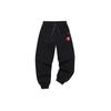 New FILA MIHARA YASUHIRO Collaboration Collection Knitted Sweatpants Women's Jet Black F11W213603F-BK