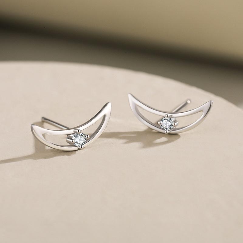 Tancise 925 Sterling Silver Zircon Earrings Drop Earrings For Women Wedding Party Gifts
