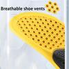 1 Pair Arch Support Inserts TPU Orthotic Shock Absorbing Insoles Breathable Cushion Sport Insole for Plantar Fasciitis Flat Feet