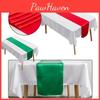 Table Satin Red Runner Centerpieces Wedding Event Banquet Home Tablecloth Decor