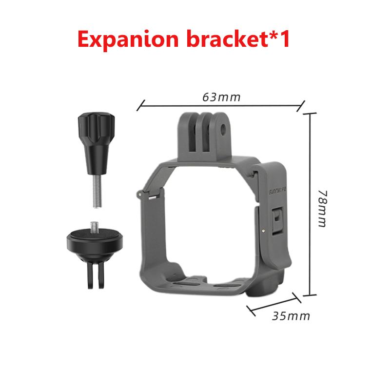Universal Night Flashing Light Multifunctional Expansion Adapter Mount for DJI Mini 4 Pro 100m Long Range Search Lamp SOS Suppor