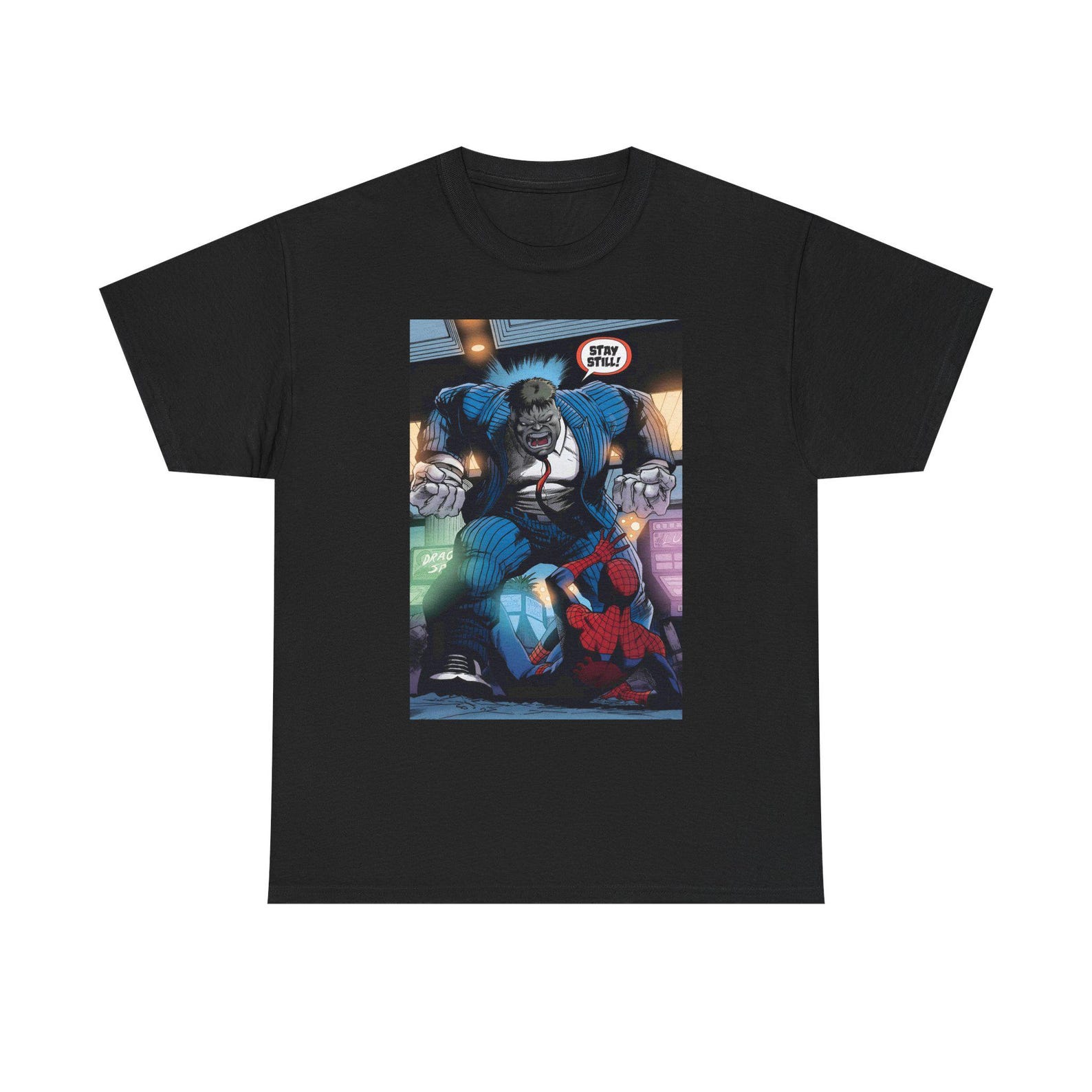 Joe Fixit Hulk vs. Spider-Man Unisex Tee S