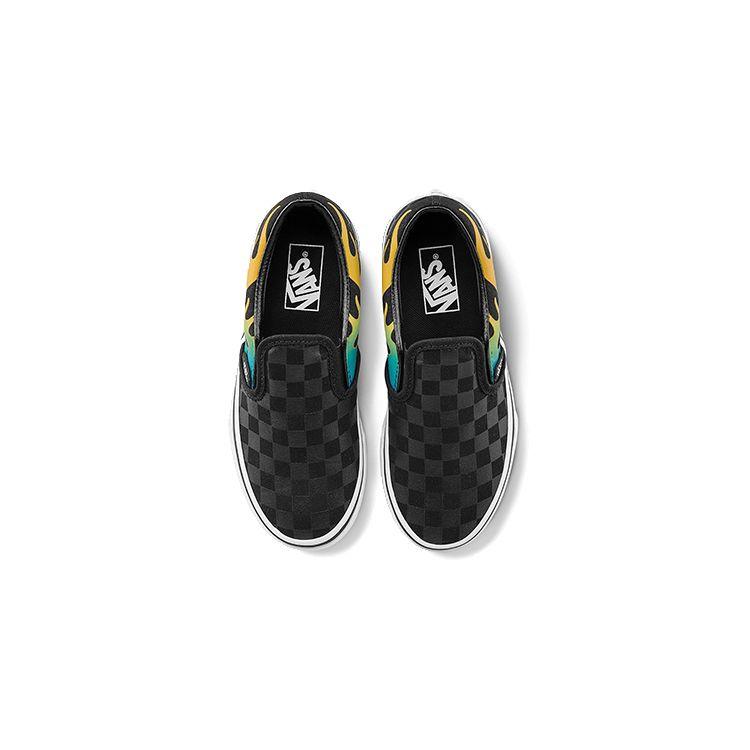 Vans Slip-On Canvas Low Top Kids Skate Shoes Kids Sneakers Black VN0A4BUTESY