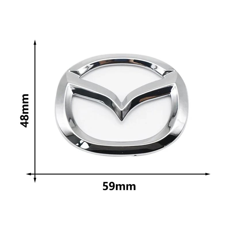 2025 Caldo 1 pz ABS Adesivo Emblema Centrale Volante Auto per Mazda 3 CX3 CX4 CX5 CX7 CX8 CX9 CX30 RX7 Atenza Axela Decorazione Interna