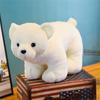 Cartoon White Throw Pillow 25cm Plush Doll Polar Bear Doll Plush Toys Polar Bear Plush Stuffed Toys