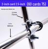 Greenhouse Pig Farm Double U-Bolt Cross Buckle Saddle Clamp for Iron/Steel Pipe Fixation