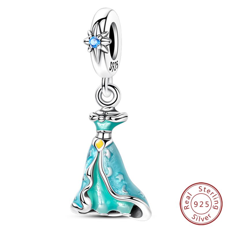 Copper Blue Purple Butterfly Perfume Bottle Starry Sky Air Balloon Charms Beads Fit Diy Bracelets Jewelry