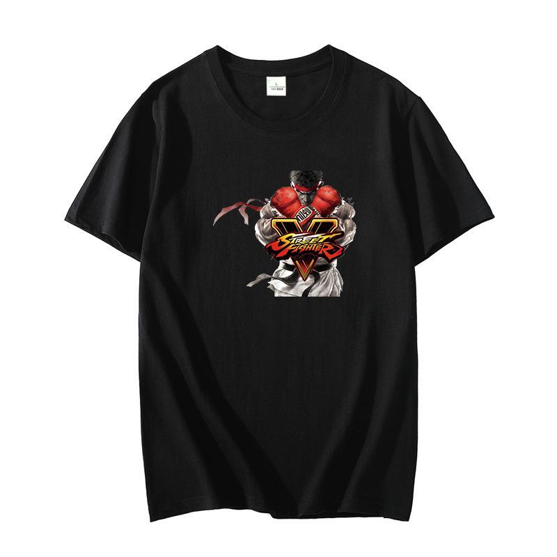 Classic Game Retro Graphic T Shirts Oversized Tshirt Short Sleeve Tshirts Summer Harajuku Cotton Tshirt Mens Clothing