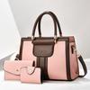 New High-value Splicing Mother and Child Bag Three-piece Large-capacity Tote Bag for Mother, Versatile Messenger Bag for Women