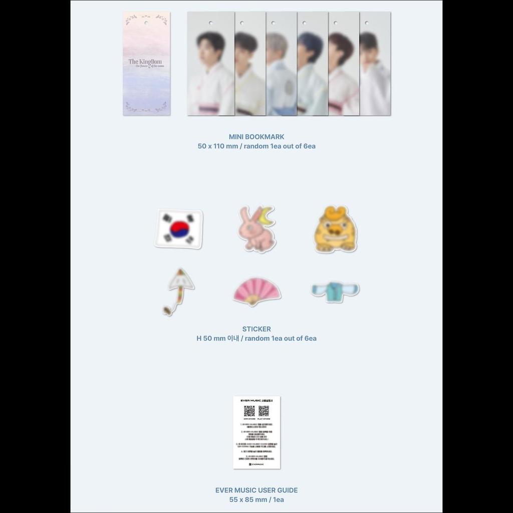 [Pre-order] The KingDom - The KingDom : the Flower of the Moon (Day Ver., Night Ver.) + Free Gift
